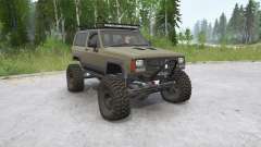 Jeep Cherokee 2-door (XJ) 1993〡off-road для MudRunner