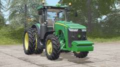 John Deere 8R series〡full customizable для Farming Simulator 2017