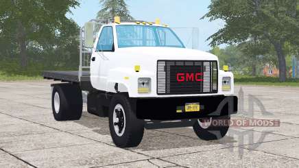 GMC TopKick C7500 Regular Cab Flatbed для Farming Simulator 2017