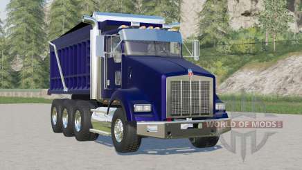 Kenworth T800 Dump Truck для Farming Simulator 2017