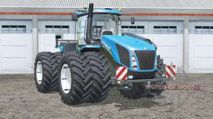 New Holland T9.670〡new duel tires для Farming Simulator 2015