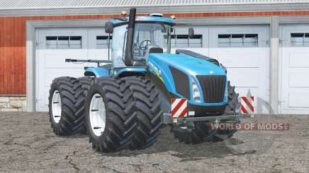 New Holland T9.700〡all 8 wheels have collision для Farming Simulator 2015