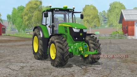 John Deere 6170M〡movable rear attacher для Farming Simulator 2015