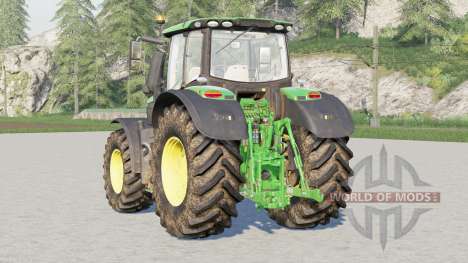 John Deere 6R series〡color choice for body&rims для Farming Simulator 2017