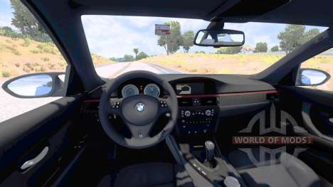 BMW M3 coupe (E92) 2008 v2.0 для American Truck Simulator