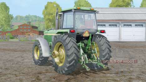 John Deere 4755〡dual rear wheels для Farming Simulator 2015