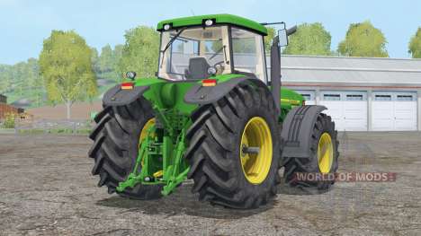 John Deere 8400〡extra weights для Farming Simulator 2015