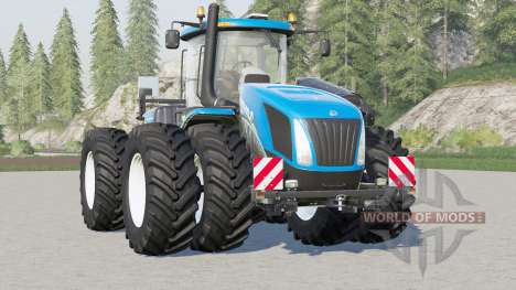 New Holland T9 series〡tire options для Farming Simulator 2017