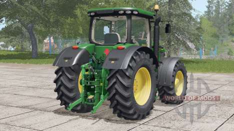 John Deere 6R series〡revised rear hydraulics для Farming Simulator 2017