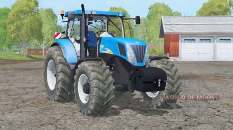 New Holland T7040〡new weight для Farming Simulator 2015
