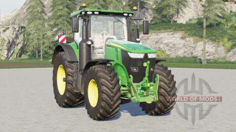 John Deere 7R series〡new tire configurations для Farming Simulator 2017