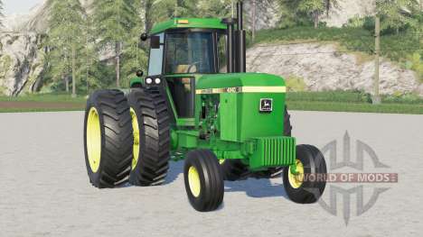 John Deere 4640〡dual rear wheels для Farming Simulator 2017