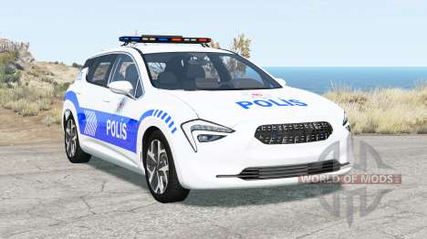 Cherrier FCV Turkish Police v1.3 для BeamNG Drive