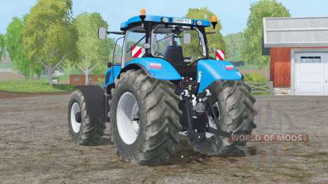 New Holland T7040〡new weight для Farming Simulator 2015
