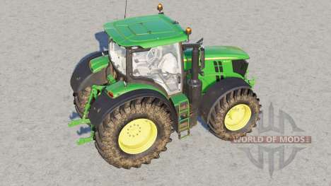 John Deere 6R series〡color choice for body&rims для Farming Simulator 2017