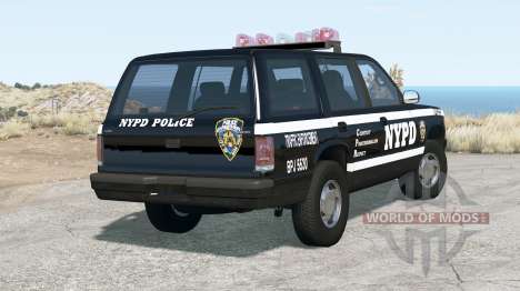 Gavril Roamer NYPD Traffic Enforcement для BeamNG Drive