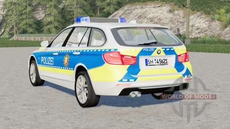 BMW 318d Touring Polizei Schleswig-Holstein для Farming Simulator 2017