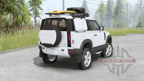 Land Rover Defender 90 D240 SE Adventure 2020 для Spin Tires