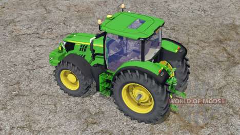 John Deere 6170R〡with front weight для Farming Simulator 2015