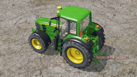 John Deere 6630 Premium〡moveable rear attacher для Farming Simulator 2015