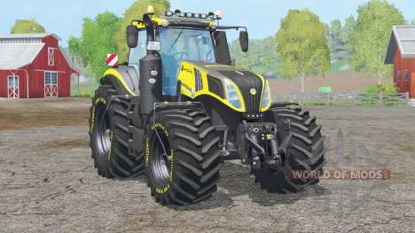 New Holland T8.420〡reifendruckregelanlage для Farming Simulator 2015