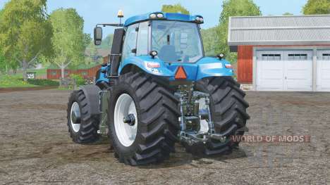 New Holland T8.435〡wheels tractor для Farming Simulator 2015