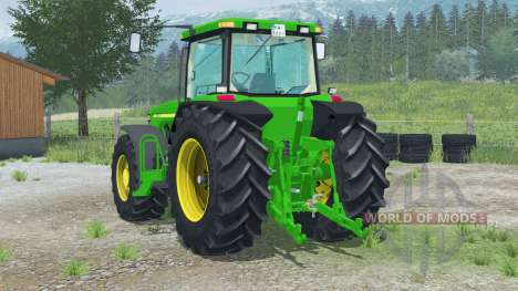 John Deere 8400〡rear view camera для Farming Simulator 2013