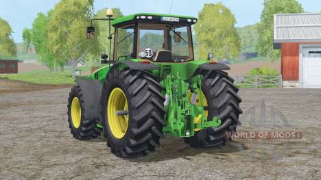 John Deere 8370R〡changed front hydraulic для Farming Simulator 2015