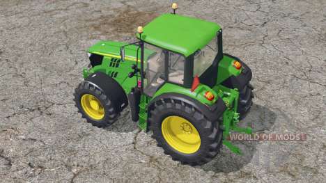 John Deere 6115M〡two versions tractors для Farming Simulator 2015