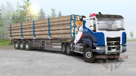 Sisu C600 Timber Truck для Spin Tires