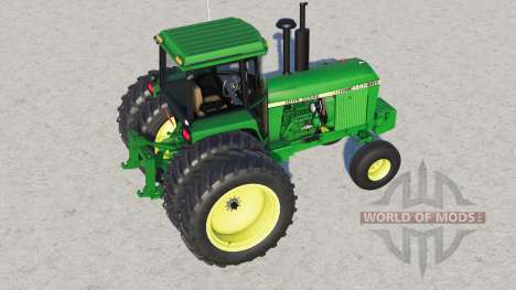 John Deere 4640〡dual rear wheels для Farming Simulator 2017