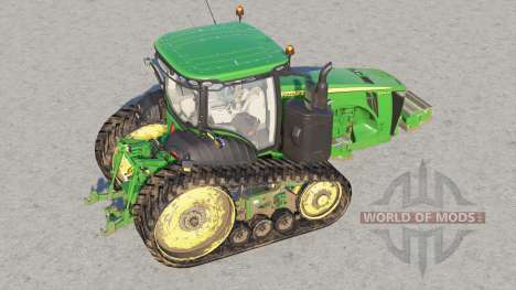 John Deere 8RT series〡new wheels and textures для Farming Simulator 2017