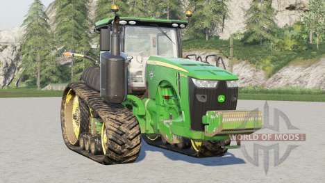 John Deere 8RT series〡new wheels and textures для Farming Simulator 2017