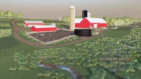 Chippewa County Farms v1.1 для Farming Simulator 2017
