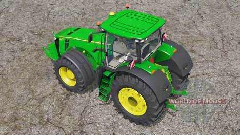John Deere 8370R〡collapsible steering для Farming Simulator 2015