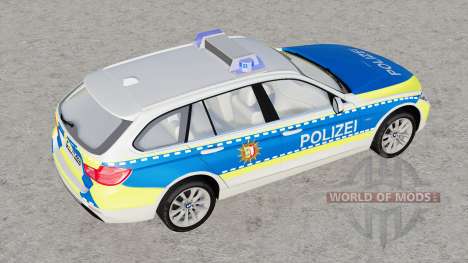 BMW 318d Touring Polizei Schleswig-Holstein для Farming Simulator 2017