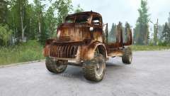 Chevrolet COE Timber Truck для MudRunner