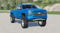 Chevrolet Silverado LTZ Z71 Double Cab (GMTK2) 2018 для Farming Simulator 2017