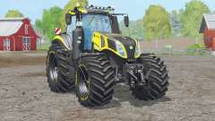 New Holland T8.420〡reifendruckregelanlage для Farming Simulator 2015