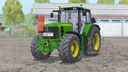 John Deere 6830 Premium〡speed increased для Farming Simulator 2015
