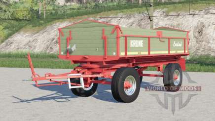 Krone DK 220-8〡to transport bulk goods and bales для Farming Simulator 2017