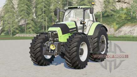 Deutz-Fahr Serie 7 TTV Agrotron〡with new tire config provided для Farming Simulator 2017