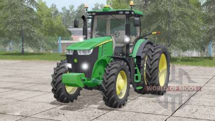 John Deere 7R series〡changed color для Farming Simulator 2017