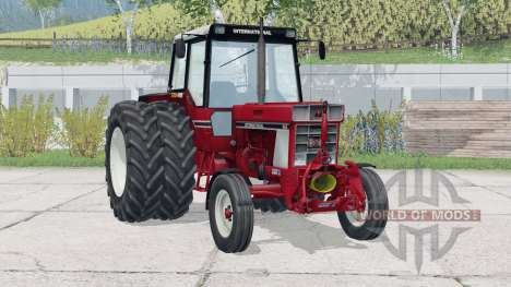 International 955〡dual rear wheels для Farming Simulator 2015