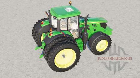 John Deere 6M series〡15 wheel configurations для Farming Simulator 2017