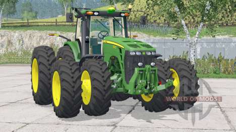 John Deere 8530〡animated steering and joystick для Farming Simulator 2015