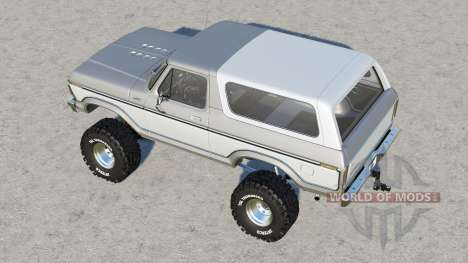 Ford Bronco Custom Wagon (U150) 1978〡lifted для Farming Simulator 2017
