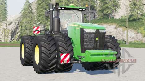 John Deere 9R series〡different wheel options для Farming Simulator 2017