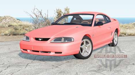 Ford Mustang GT coupe 1996 v1.0 для BeamNG Drive