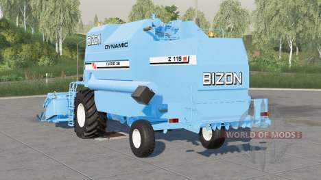 Bizon Dynamic Z115 Turbo 3B〡cutter included для Farming Simulator 2017